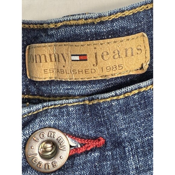 Women’s Tommy Hilfiger Jeans Flare Size 7R Medium Wash - Picture 4 of 12